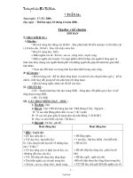 Giáo án Lớp 3 - Tuần 16 - Năm học 2006-2007 - Trường Tiểu học Bùi Thị Xuân