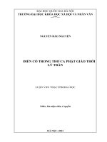 Điển cố trong thơ ca phật giáo thời lý trần 