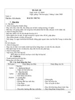 Giáo án Lớp 3 - Tuần 19 - Năm học 2008-2009