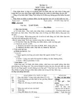 Giáo án Ngữ văn Lớp 6 - Tuần 31 - Năm học 2007-2008