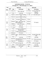 Giáo án Lớp 3 Tuần 26 - Phan Thị Đỉnh - Trường TH Thịnh Lộc