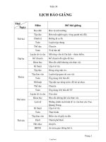 Giáo án Lớp 4 - Tuần 30 - Năm học 2005-2006