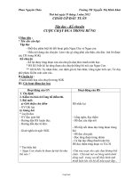 Giáo án Lớp 3 Tuần 28 - Phan Nguyên Thảo - Trường TH Nguyễn Thị Minh Khai