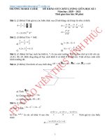 10 đề GIỮA học kì 1 TOÁN 7 