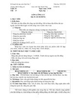 Kế hoạch bài dạy sinh học 7  trần thủy