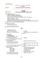 Giáo án tổng hợp Tuần 20 năm 2006 - Lớp 2