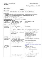 Giáo án Lớp 3 Tuần 20 - Trần Thị Minh Nguyệt - Trường TH Trần Quốc Toản