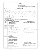 Giáo án Lớp 3 - Tuần 31 - Năm học 2007-2008 (Bản đẹp)