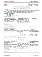 Giáo án Đại số lớp 7 - Trường THCS Mai Trung