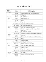 Giáo án Lớp 4 - Tuần 26 - Năm học 2005-2006