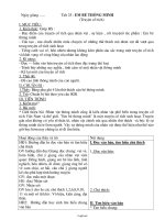 Giáo án Ngữ văn Lớp 6 - Tiết 25 đến 32 - Năm học 2010-2011