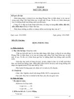 Bài soạn môn Đại số 7 - Tiết 32: Luyện tập