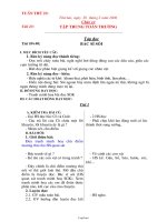 Giáo án Ngữ văn Lớp 6 - Tiết 25+26: Em bé thông minh (Truyện cổ tích) - Năm học 2005-2006
