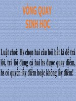 1 VÒNG QUAY MAY mắn 