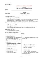 Giáo án tổng hợp Tuần 5 năm 2005 - Lớp 2