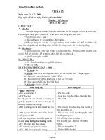 Giáo án Ngữ văn tuần 30