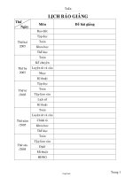 Giáo án Lớp 4 - Tuần 14 - Năm học 2005-2006