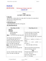 Giáo án Lớp 3 Tuần 32 - Trường tiểu học Ngọc Thiện 2