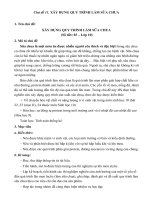 SINH 10  xây DỰNG QUY TRÌNH làm sữa CHUA 