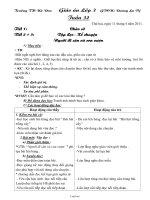 Giáo án Ngữ văn 6 - Tuần 3, Tiết 12: Sự việc và nhân vật trong văn tự sự