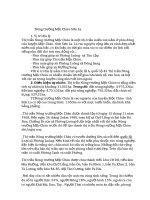 Nghiệp vụ hướng dẫn du lịch: Mộc Châu