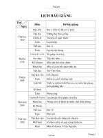 Giáo án Lớp 4 - Tuần 6 - Năm học 2005-2006