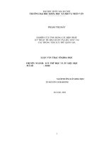 Nghiên cứu ứng dụng các biện pháp kỹ thuật để bảo quản tài liệu giấy tại các trung tâm lưu trữ quốc gia 