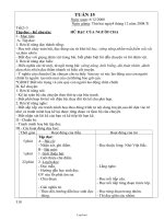 Giáo án Lớp 3 - Tuần 15 - Năm học 2008-2009