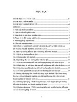 Áp dụng tiêu chuẩn kỹ năng nghề du lịch việt nam vtos trong đào tạo và hoạt động tác nghiệp của đội ngũ hướng dẫn viên du lịch tại công ty lữ hành saigontourist hà nội 