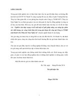 (Luận văn thạc sĩ) Nghiên cứu thực trạng và đề xuất một số giải pháp nâng cao năng lực giám sát chất lượng các công trình thủy lợi trong giai đoạn thi công