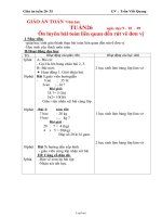 Giáo án Lớp 3 - Tuần 26-35 - Năm học 2008-2009 - Trần Viết Quang