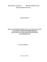 (Luận văn thạc sĩ) Đề xuất giải pháp nhằm nâng cao năng lực quản lý dự án đầu tư xây dựng công trình tại ban quản lý dự án đầu tư xây dựng huyện Chương Mỹ thành phố Hà Nội