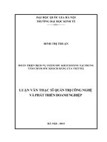 Những ảnh hưởng từ việc việt nam gia nhập wto đến các doanh nghiệp hoạt động xuất nhập khẩu trên địa bàn thành phố hà nội giai đoạn 2008 2013 