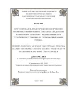 Dự đoán ngăn ngừa và sửa lỗi giao tiếp bằng tiếng nga của sinh 