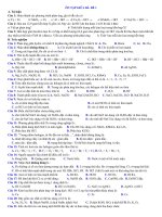Đề ôn giữa kì 2 môn hóa 10 năm 2020-2021