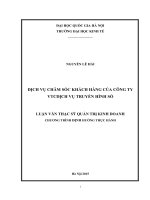 Quản lý nhân lực tại trường đại học sân khấu điện ảnh hà nội 
