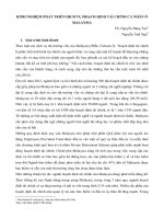 Kinh nghiệm phát triển dịch vụ hoạch định tài chính cá nhân ở malaysia 