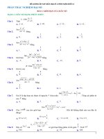 ÔN tập GIỮA kì 2 TOÁN 11 