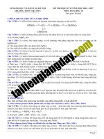 Đề thi HK2   hóa 10   THPT việt đức   hà nội  2017   2018   có lời giải