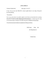 (Luận văn thạc sĩ) Đề xuất giải pháp nâng cao chất lượng đấu thầu tại Ban quản lý đầu tư và xây dựng thủy lợi 1