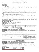 Giáo án phát triển năng lực Chủ đề Điều chế kim loại Hóa học 12  CV5512