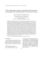 Kinh nghiệm phát triển đặc khu kinh tế biên giới của thái lan và một số hàm ý chính sách đối với việt nam trong phát triển khu kinh tế cửa khẩu 