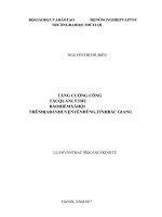 (Luận văn thạc sĩ) Tăng cường công tác quản lý thu bảo hiểm xã hội trên địa bàn huyện Yên Dũng, tỉnh Bắc Giang