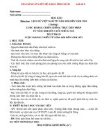 KHBD Lịch sử 8 kỳ 2 THEO CV 5512