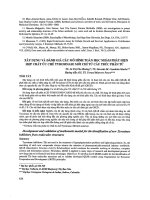 Xây dựng và đánh giá các mô hình toán học nhằm phát hiện hợp chất ức chế tyrosinase mới chỉ từ cấu trúc phân tử 