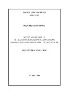 Một số vấn đề pháp lý về chào bán chứng khoán ra công chúng theo pháp luật việt nam và pháp luật một số nước 