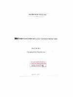 Phát hiện sao chép giữa các văn bản tiếng việt 