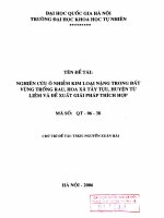 Nghiên cứu đột biến gen sửa chữa bắt cặp sai mmr liên quan đến ung thư đại trực tràng không polyp di truyền ở người việt nam 
