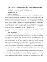 CHƯƠNG i    TRIẾT HỌC VÀ VAI TRÒ CỦA TRIẾT HỌC TRONG đời SỐNG XÃ HỘI