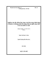 LUẬN VĂN THẠC SỸ HOÀN CHỈNH (Y DƯỢC) nghiên cứu đặc điểm lâm sàng, cận lâm sàng, định dạng vi khuẩn và kháng sinh đồ trong viêm tai giữa mạn tính